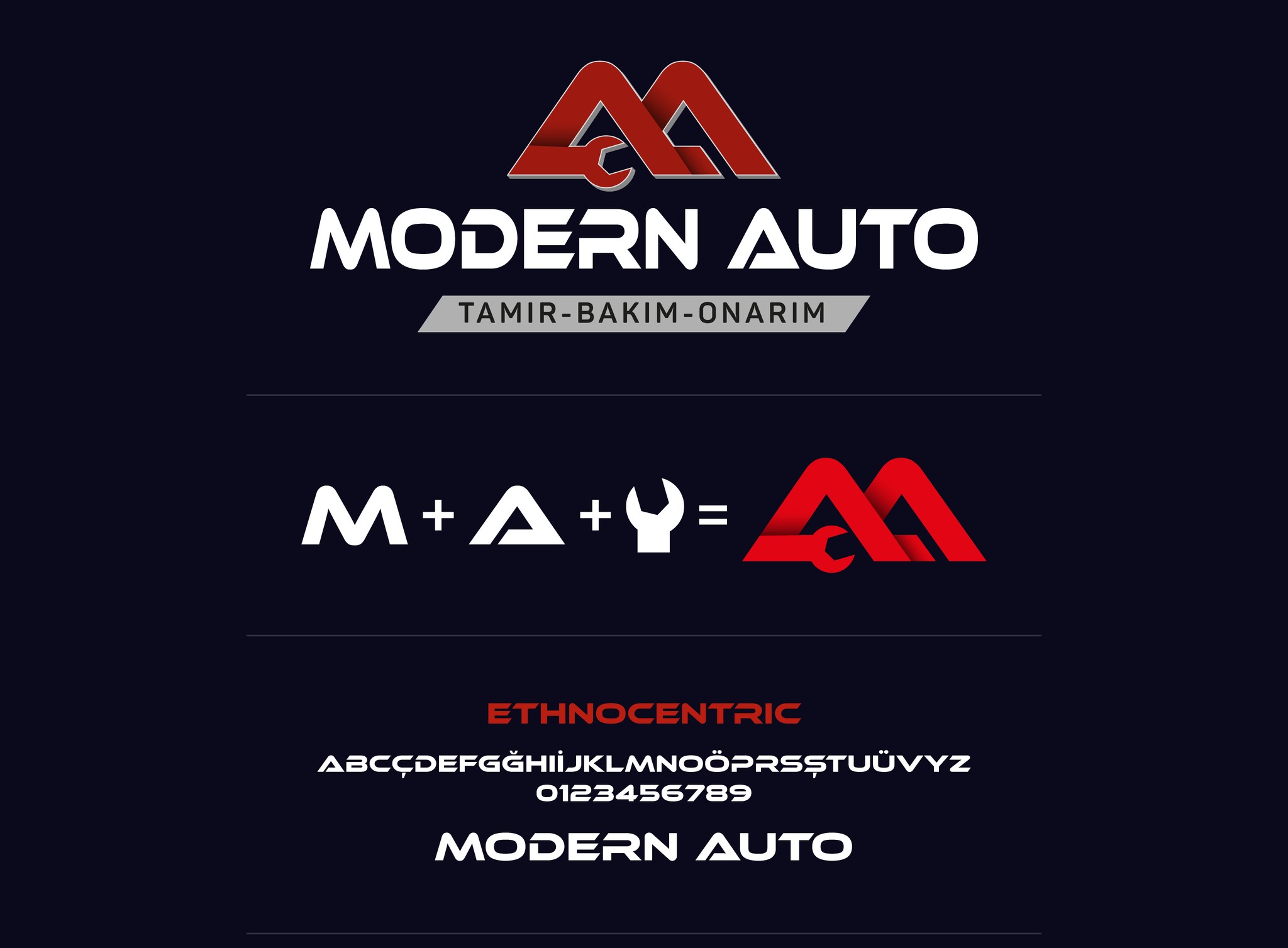 Modern Auto — Logo tasarımı – 1