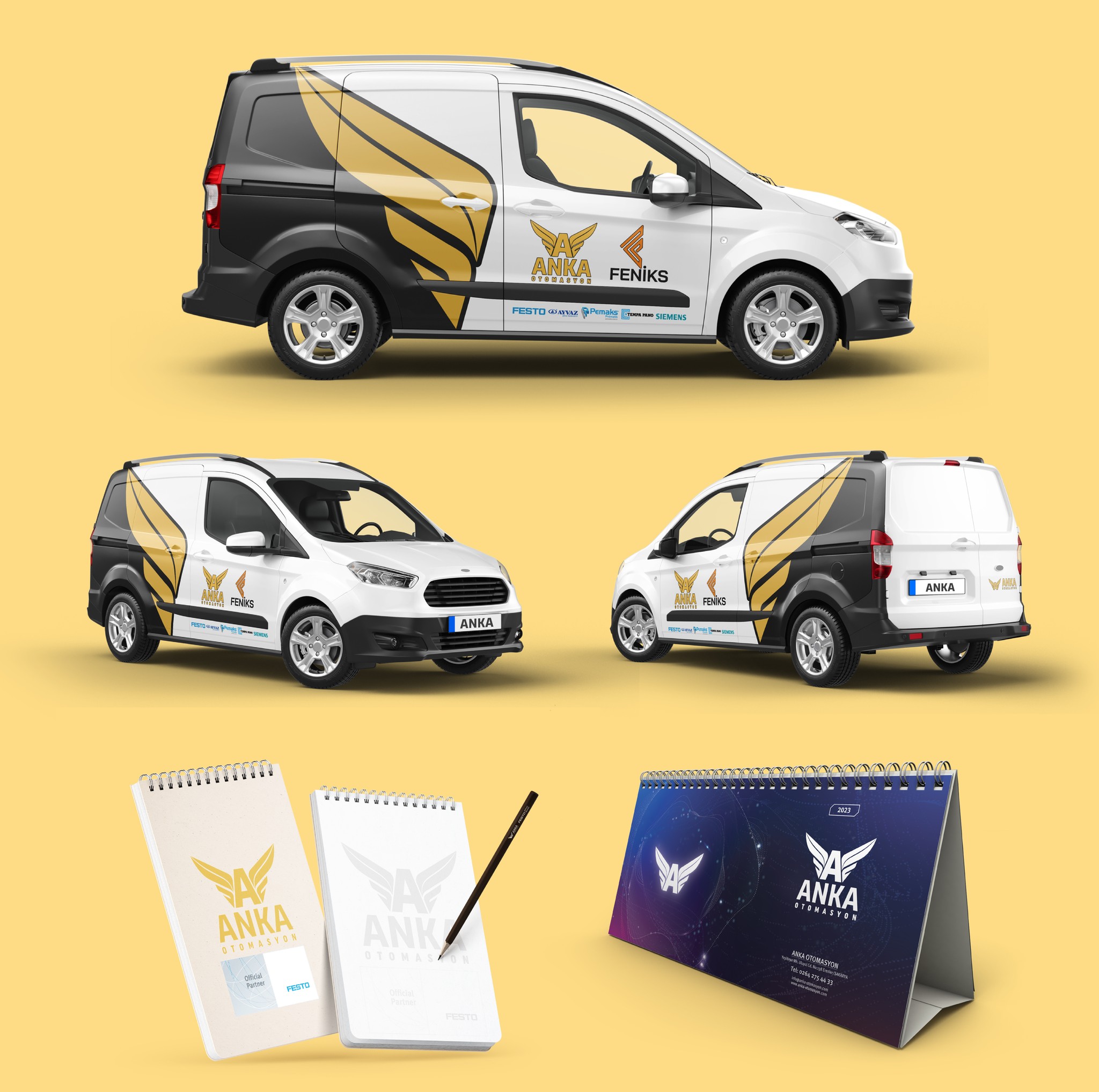 Anka Otomasyon — Logo tasarımı – 2