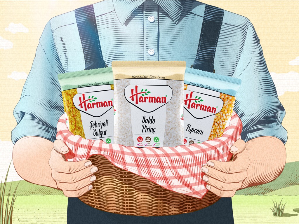Harman Gıda — Ambalaj tasarımı