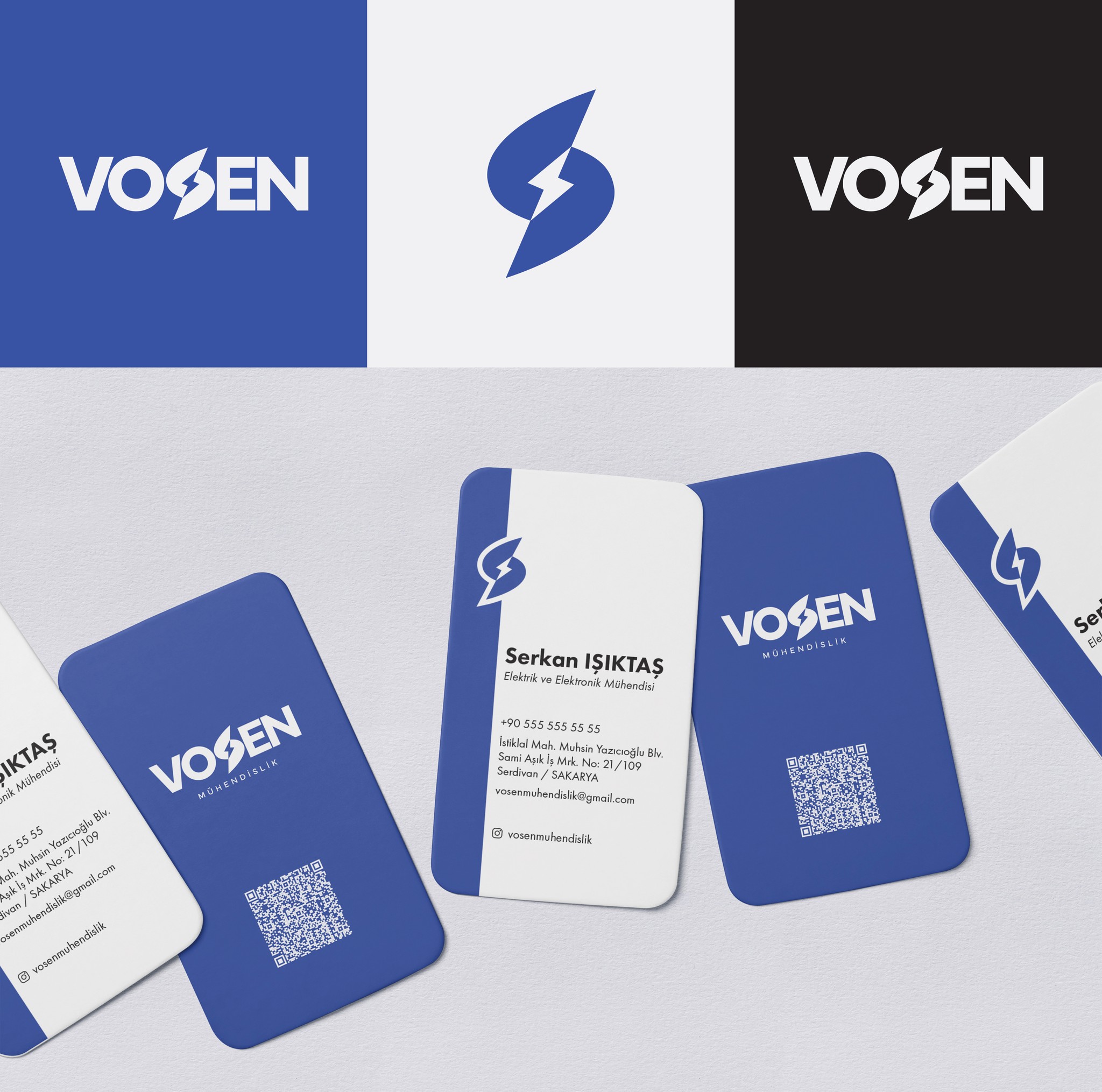 Vosen Mühendislik — Logo tasarımı – 2