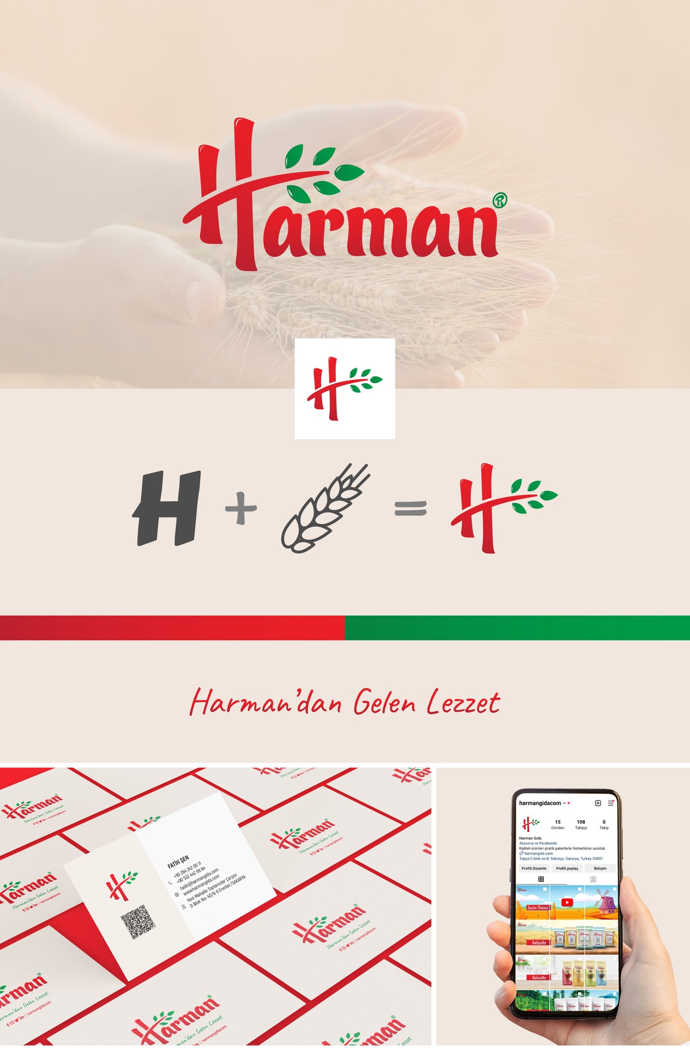 Harman Gıda — Logo tasarımı – 1