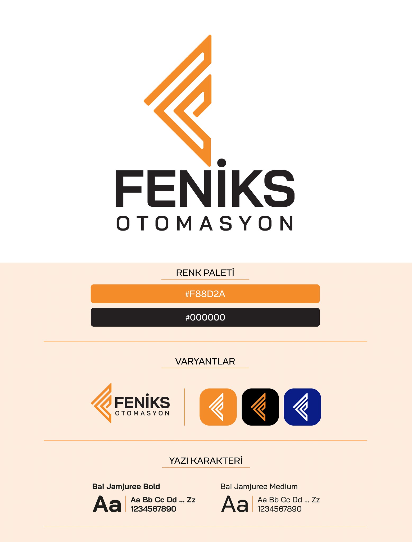 Feniks Otomasyon — Logo tasarımı – 1